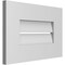 Ekena Millwork Vertical Surface Mount PVC Gable Vent: Functional, w/ 3-1/2"W x 1"P Standard Frame, 18"W x 12"H GVPVE18X1201SF - alternate 5